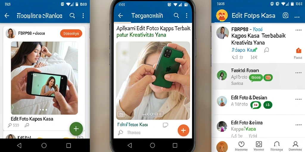 Antarmuka FBRP88 untuk Edit Foto Kertas Kaca yang menarik dan mudah digunakan.